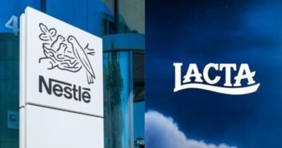 Logo da Nestlé / lLogo Lacta - Fotos: Internet