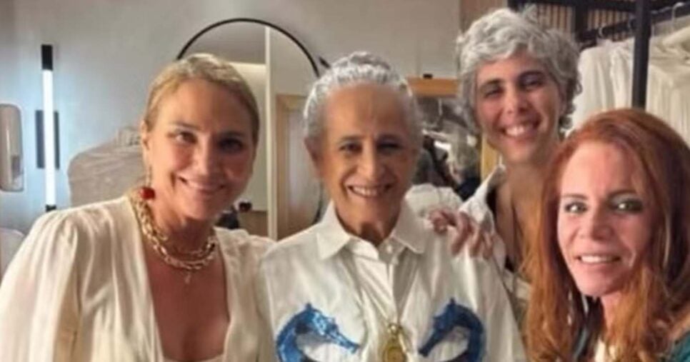 Heloísa Périssé,Leticia Prisco, Leilane Neubarth e Maria Bethânia (Foto: Reprodução / Instagram)
