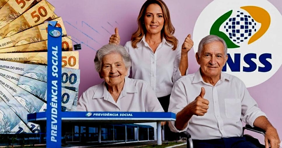 Ação do INSS promove antecipação de benefício a milhares de brasileiros (Foto Reprodução/Montagem/TV Foco/Canva/Lennita/GMN/INSS)