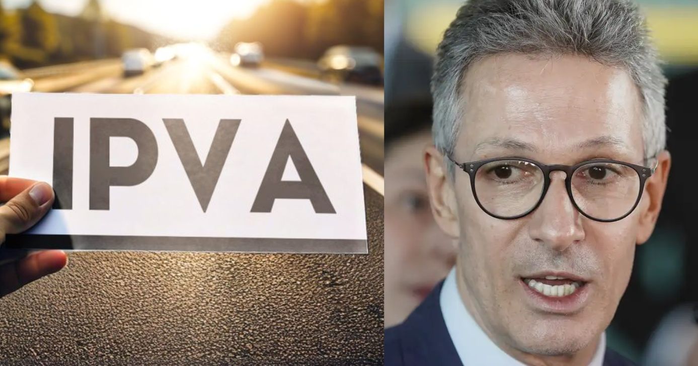 IPVA Romeu Zema - Fotos Reprodução Canva Rafa Neddermeyer Agência Brasil