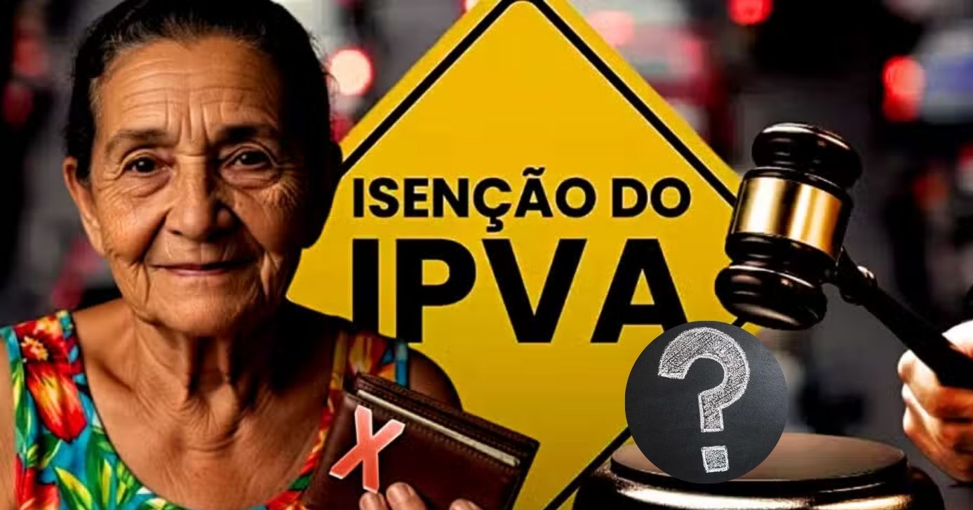 Saiba se idosos tem direito ou nao a uma isenção do IPVA em 2026 (Foto Reprodução/Montagem/Lennita/TV Foco/Canva/GMN)