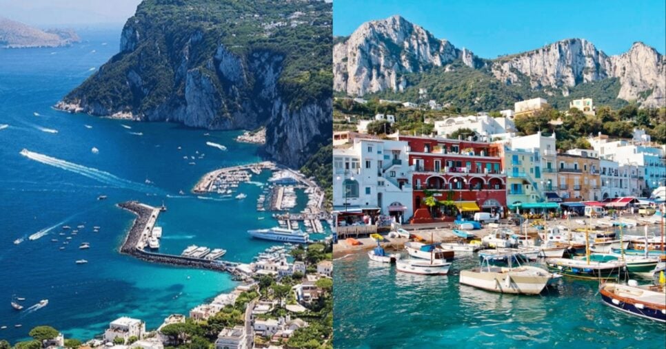 Ilha de Capri, na Itália (Foto: Reprodução/ Internet)