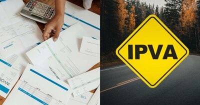 Ilustração dívidas e IPVA (Fotos: Canva)