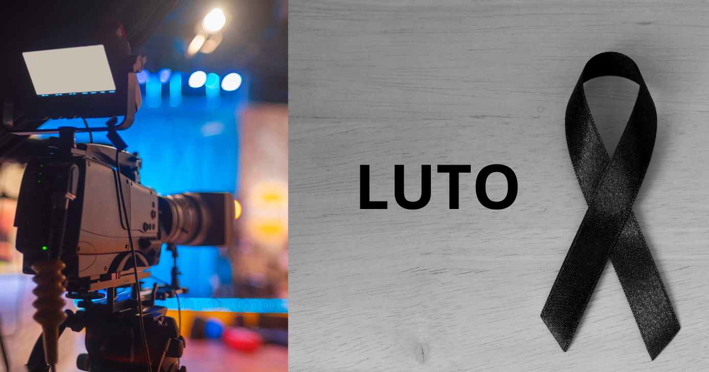 Ilustração emissora e imagem de luto (Fotos: Canva)