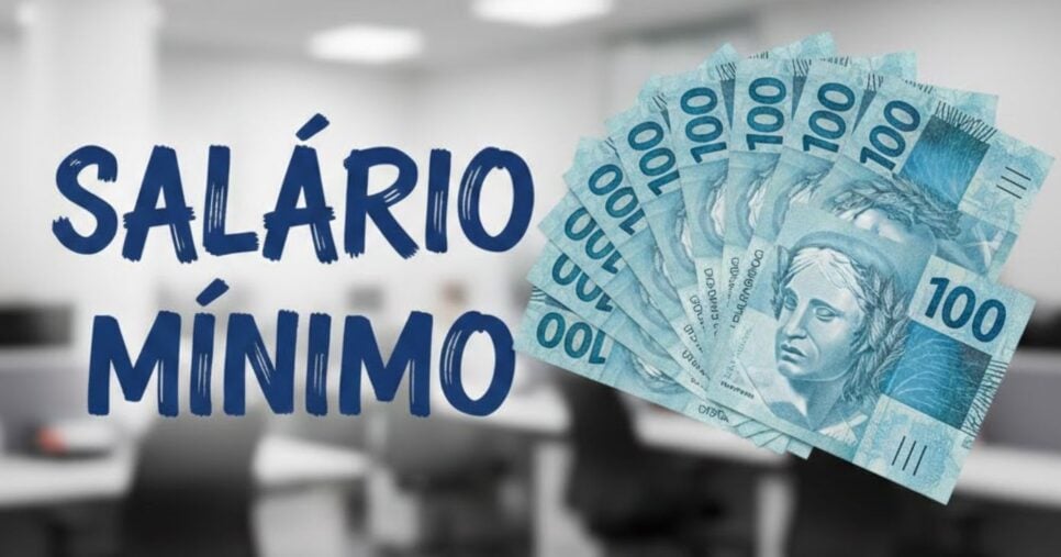 Ilustração salário mínimo (Foto: Montagem TV Foco / GMN)