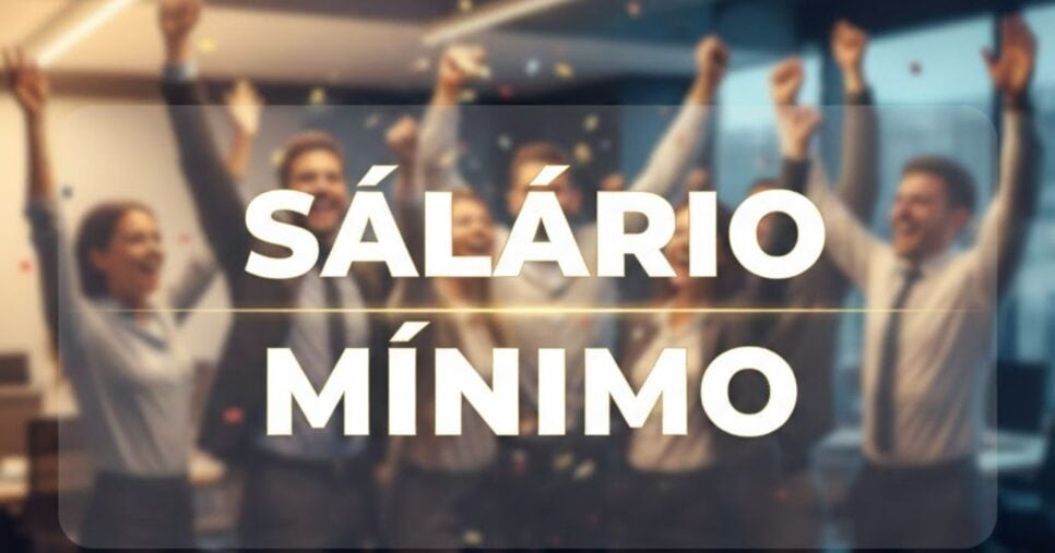 Ilustrações trabalhadores e salário mínimo (Fotos: Montagem TV Foco / Canva / GMN)