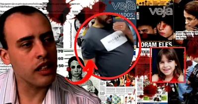 Veja como está Alexandre Nardoni após assassinato de Isabella (Foto Reprodução/Montagem/Lennita/Canva/ TV Globo/ Imagens televisionadas pelo Cidade Alerta/ Record/ Recorte de jornais)