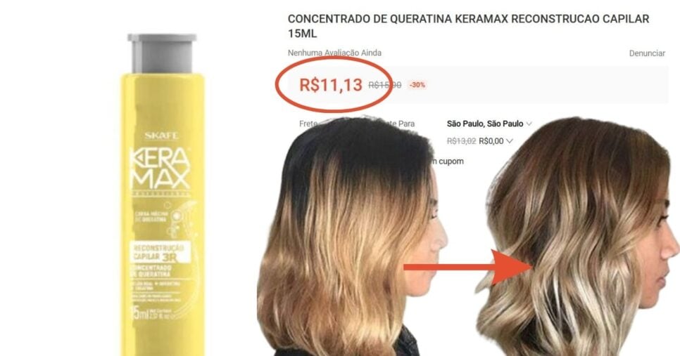 Skafe Keramax Concentrado de Queratina