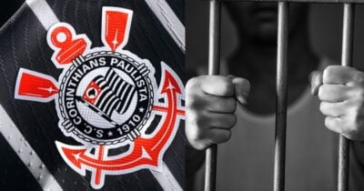Logo Corinthians / Prisão - Fotos: Internet / Canva
