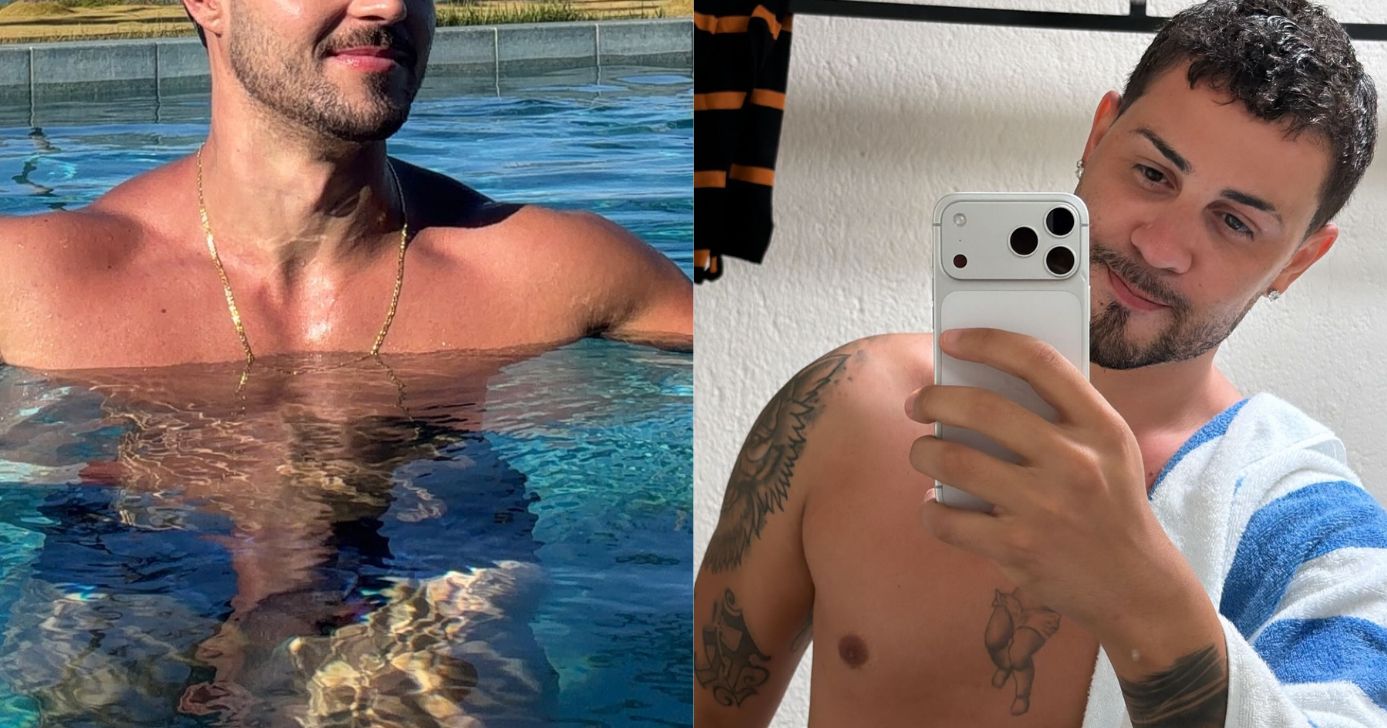 Carlinhos Maia e suposto affair (Fotos: Reproduções / Instagram)