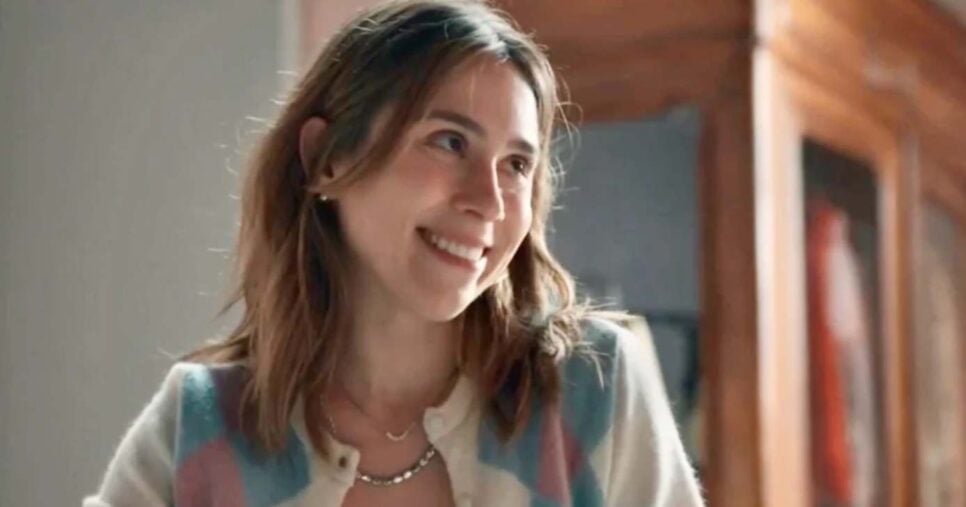 Lucélia (Daphne Bozaski) em Três Graças (Foto: Reprodução / Globo)