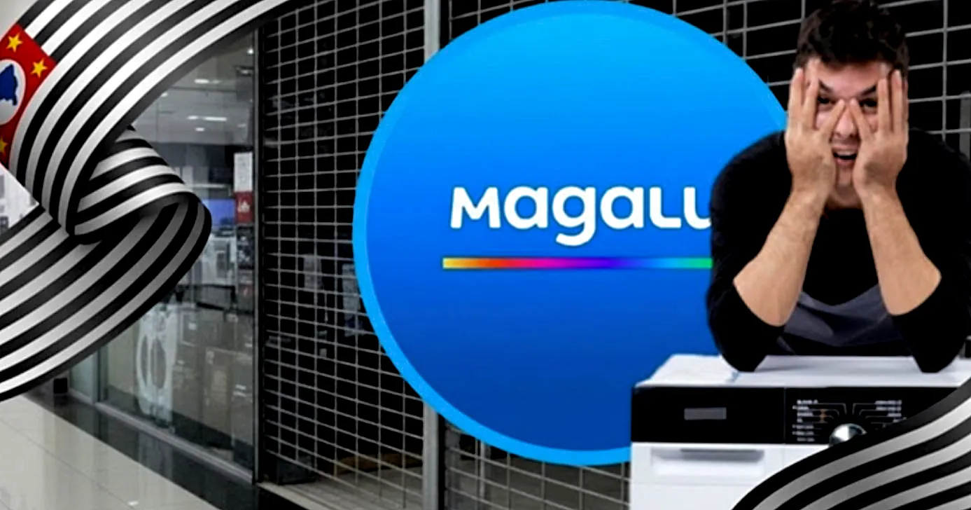 Magazine Luíza encerra unidade de shopping em SP e choca consumidores (Foto Reprodução/Montagem/Lennita/Canva/GMN/Magalu)