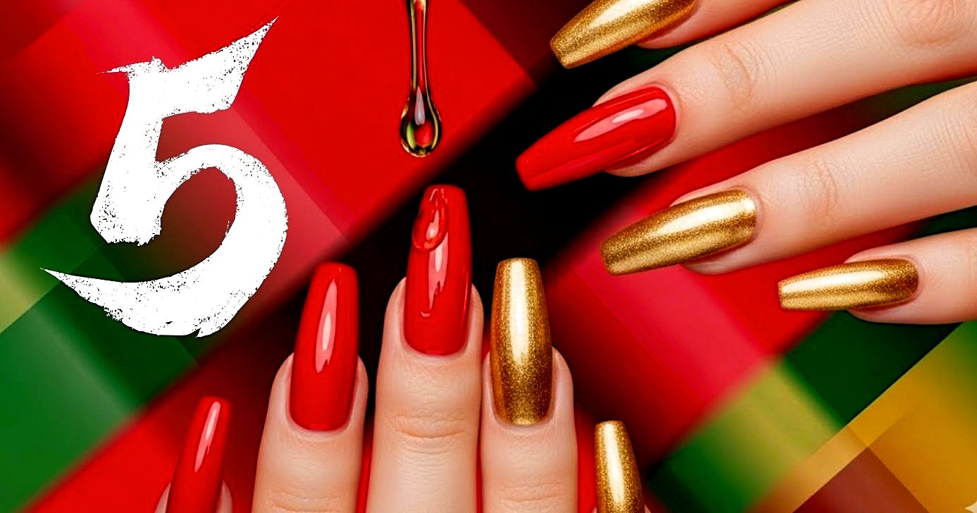 Saiba como manter as unhas impecáveis antes mesmo das festas de fim de ano e Natal (Foto Reprodução/Montagem/Lennita/Canva/gmn)