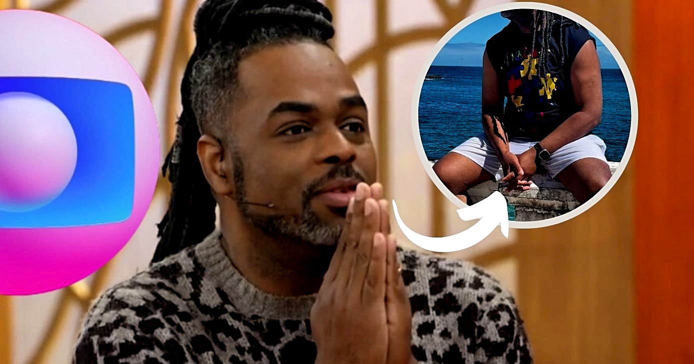 Manoel Soares vive assim após demissão da Globo (Foto Reprodução/Montagem/Lennita/Canva/Globo/Instagram@Manoel Soares)