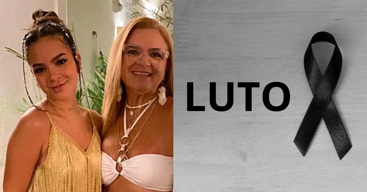 Mel Maia, Débora Maia e imagem de luto (Fotos: Reproduções / Instagram / Canva)