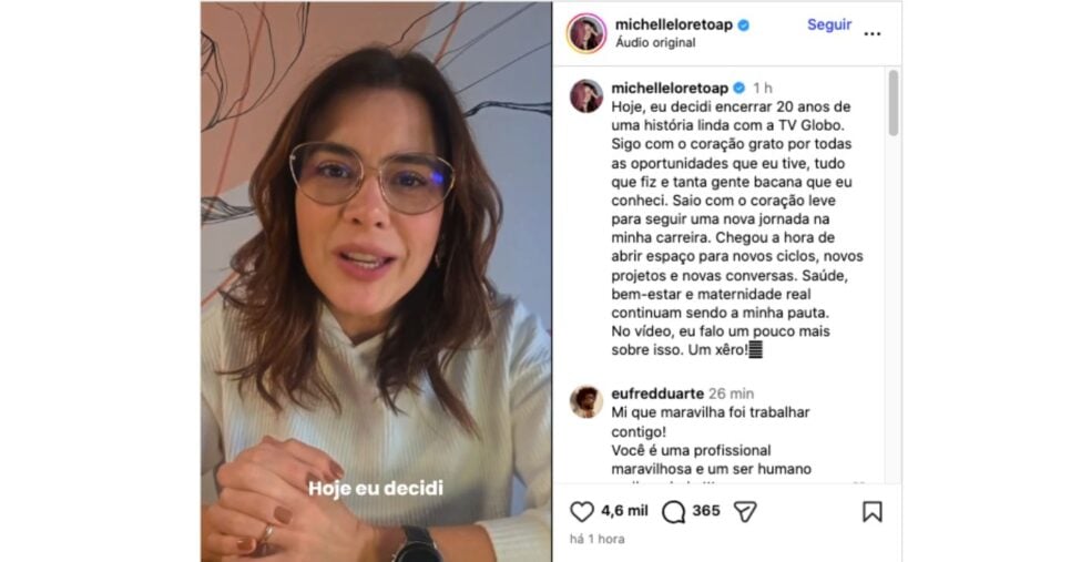 Michelle Loreto (Foto: Reprodução / Instagram) 