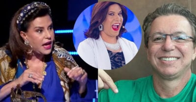 Narcisa, Boninho e Tiago Barnabé (Foto: Reprodução)