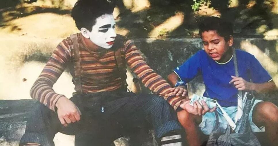 Netinho Alves em cena de Estrela Guia (Foto Reprodução/Montagem/Cena da novela/ Globo)