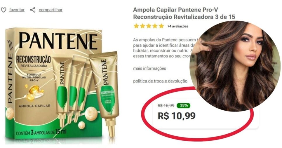 Pantene Reconstrução Revitalizadora: