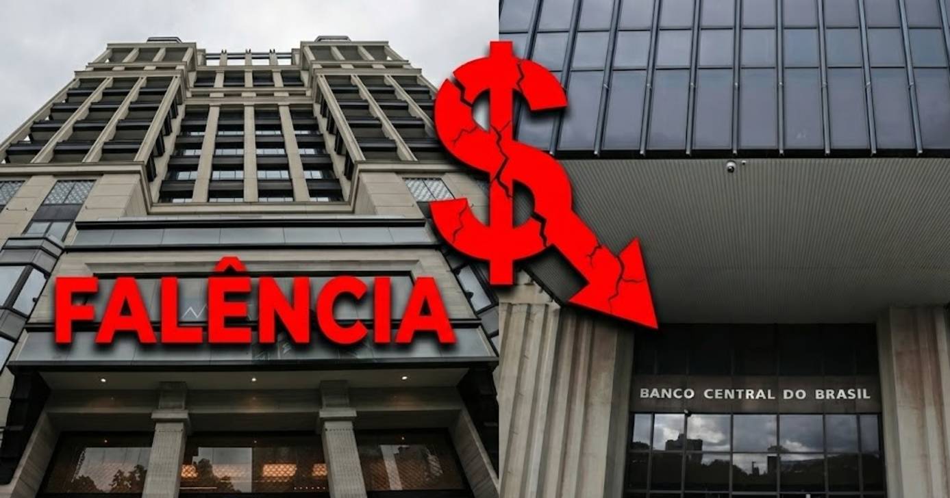 Ilistração Quais os 3 grandes bancos que estão falindo no país em 2025