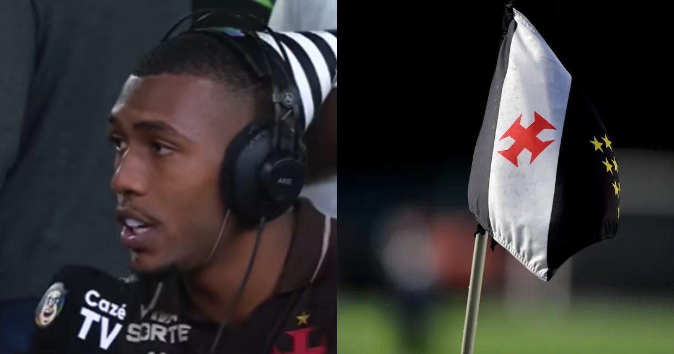 Rayan deve sair do Vasco (Foto: Cazé TV)