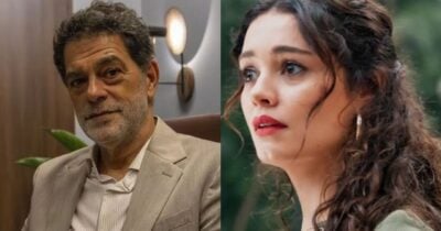 Rogério propõe aliança com Gerluce em Três graças - Foto: Montagem