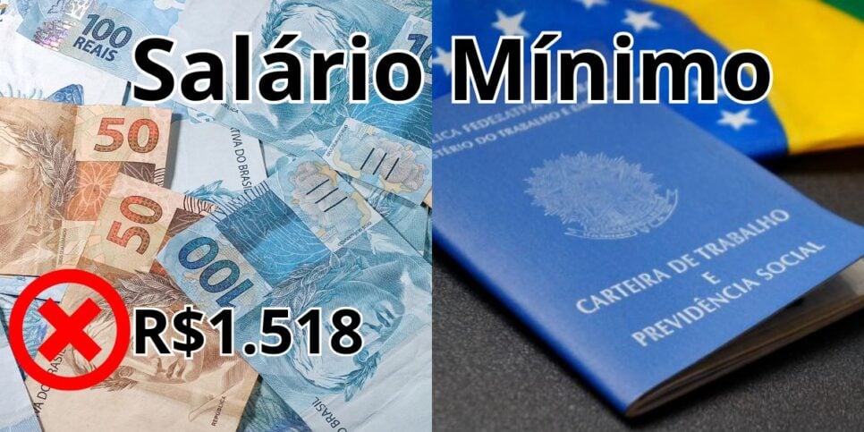 Valores do salário mínimo de 2026, 2027 e 2028 preparados (Reprodução: Montagem TV Foco)