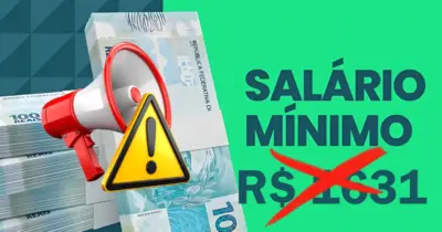 Nada de R$ 1.631: Nova revisão do governo derruba projeção do salário mínimo 2026