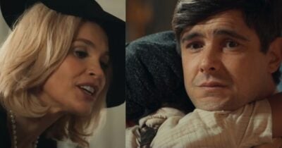 Sandra, Samir e Candinho em Êta Mundo Melhor! (Fotos: Reproduções / Globo)