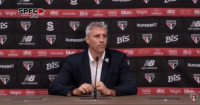 São Paulo recebe veredito de Crespo (Foto: São Paulo TV)