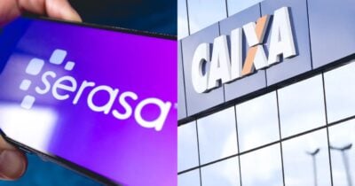 Serasa / Caixa - Montagem TV FOCO