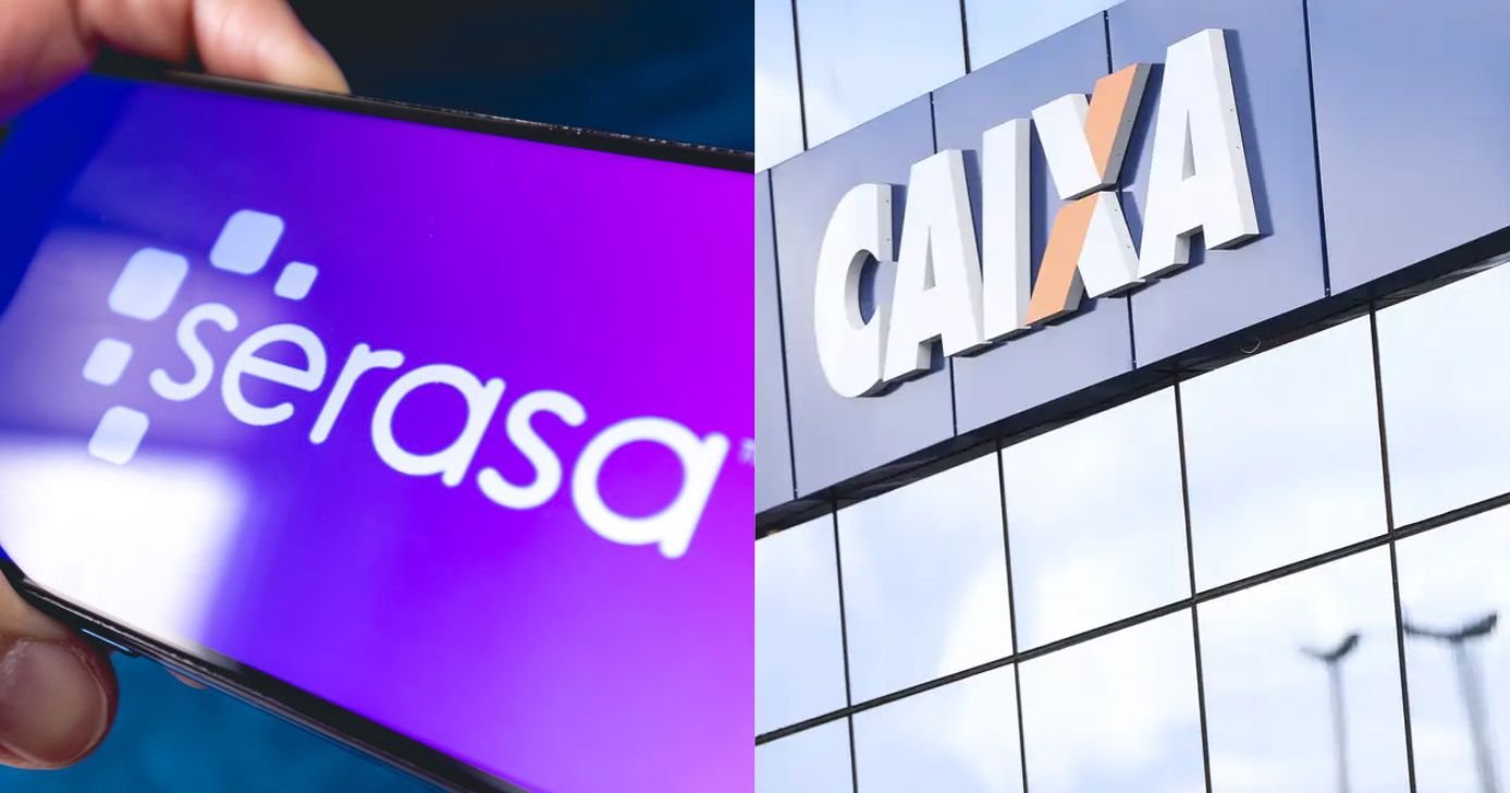 Serasa / Caixa - Montagem TV FOCO