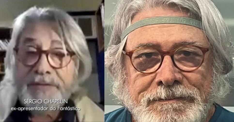 Mais cliques de Sérgio Chapelin Clique de Chapelin mostrando seu atual estilo de vida (Foto Reprodução/Redes sociais/Arquivo pessoal)