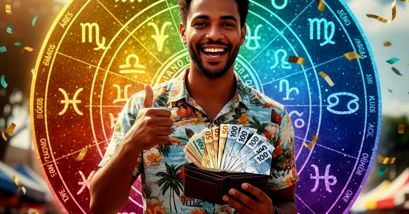 Alguns signos terão a carteira recheada de dinheiro neste fim de semana (Foto Reprodução/Montagem/Lennita/Canva/GMN)