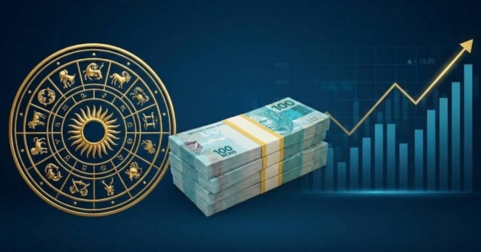 Ilustração Signos que vão ganhar muito dinheiro