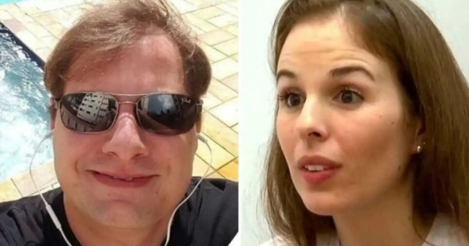 Suzane Von Richthofen casou com o médico Felipe Zecchini Muniz (Foto: Reprodução / YouTube/Domingo Espetacular)