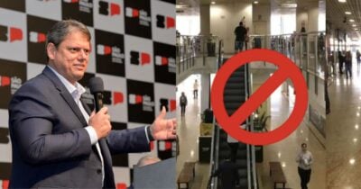 Tarcísio de Freitas  - Foto: Mônica Andrade/Governo do Estado de SP / Shopping - Foto: Canva