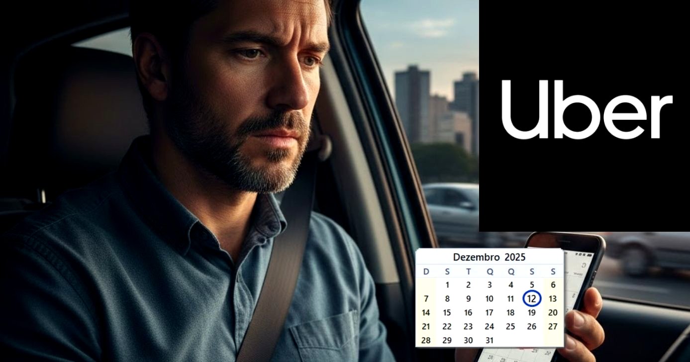 Uber traz comunicado urgente para motoristas da modalidade X (Foto Reprodução/Montagem/TV Foco/Canva/GMN/Lennita)