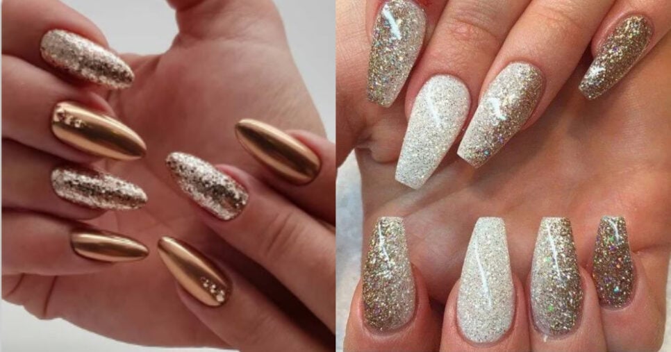 Brilho dourado e prata (Foto: Montagem)