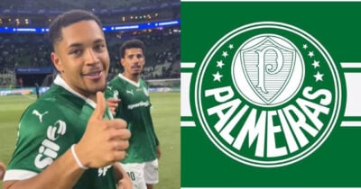 Vitor Roque tem veredito no Palmeiras (Foto: Instagram)