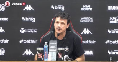 Diniz se prepara para volta no Vasco (Foto: Vasco TV)