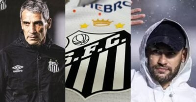 Vojvoda dá basta e Neymar está de mudança no Santos - Foto: Montagem