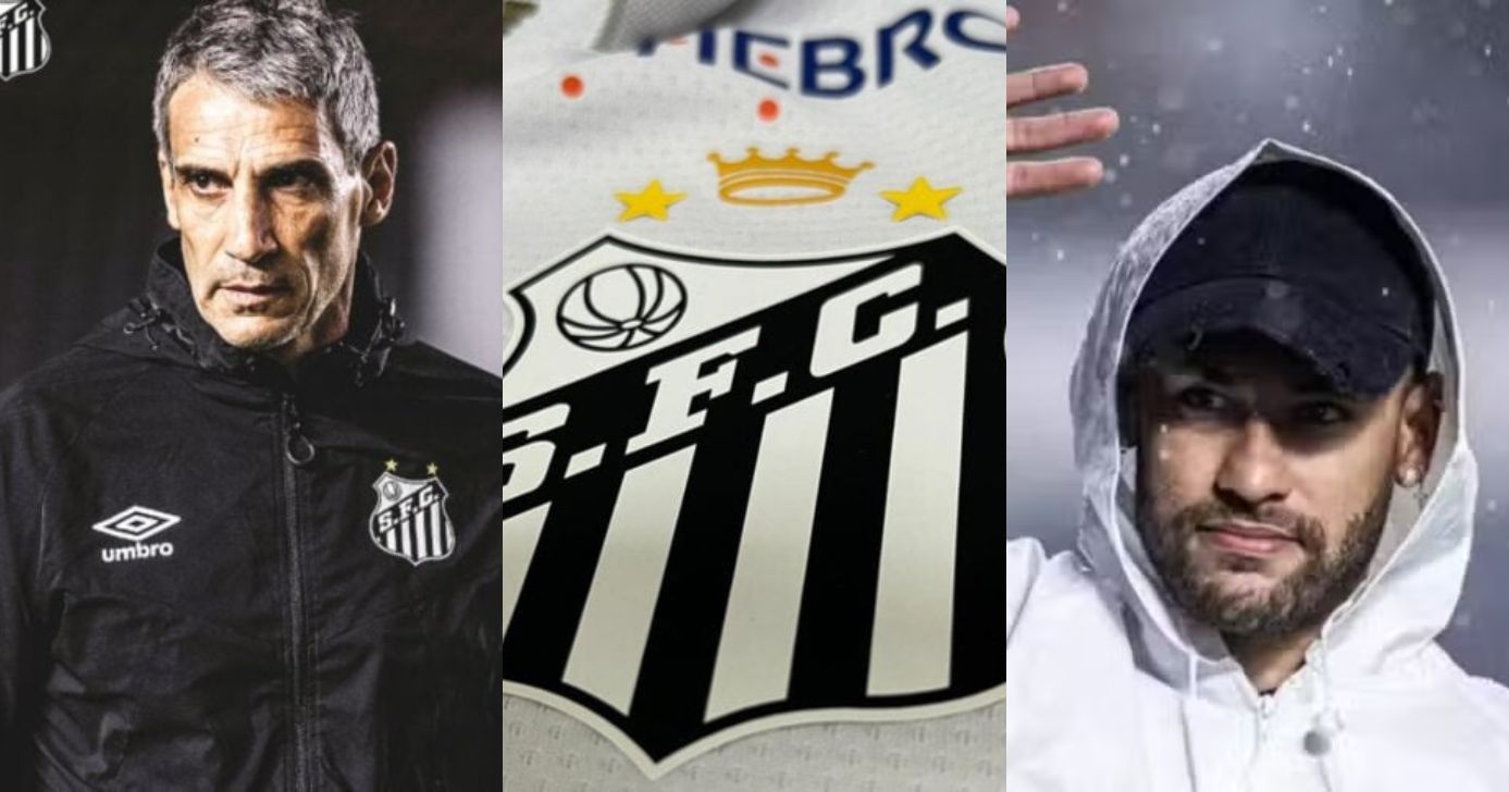 Vojvoda dá basta e Neymar está de mudança no Santos - Foto: Montagem