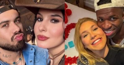 Zé Felipe e Ana Castela / Virginia Fonseca e Vini Jr. - Fotos Reprodução Instagram