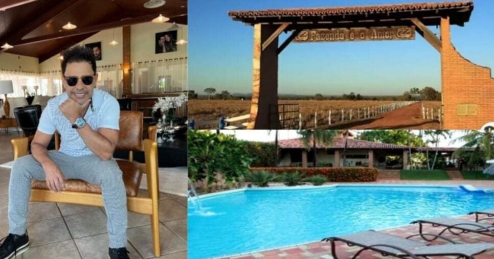 Zezé di Camargo é dono de uma grande fazenda (Foto Reprodução/Instagram/@ zezedicamargo/YouTube)