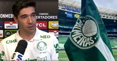 Abel expõe a verdade e saída do Palmeiras ganha desfecho final - Montagem/Print/GE