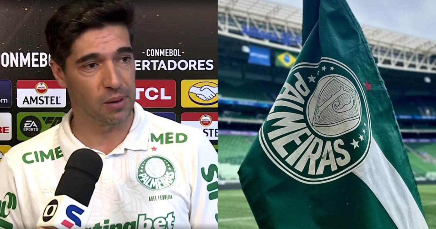 Abel expõe a verdade e saída do Palmeiras ganha desfecho final - Montagem/Print/GE
