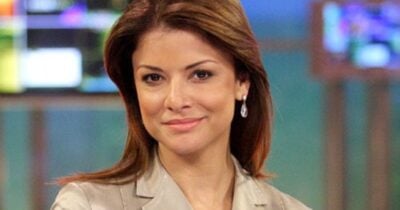 Analice Nicolau comandando jornal no SBT Brasil- Foto: Reprodução/ Internet