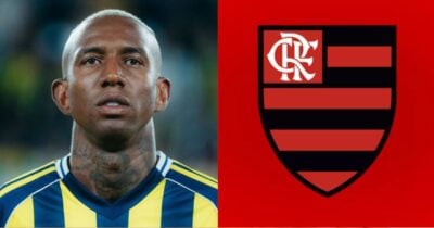Flamengo barra chegada de Anderson Talisca e prepara PIX por atacante de R$ 61M - Montagem/TV FOCO