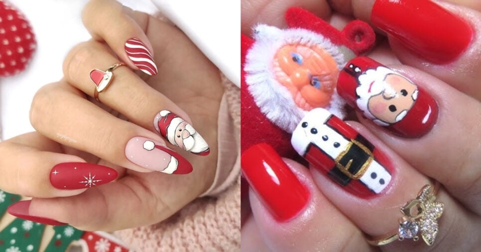 Renas e Papai Noel(Foto: Montagem)